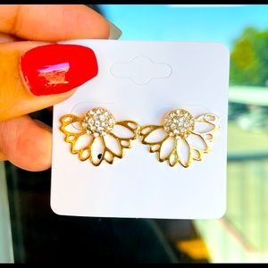 10K gold plated earrings